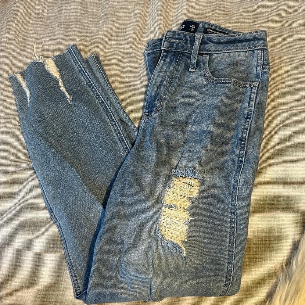 Hollister mom jeans